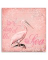 Modern Canvas painting for living room Pelican bird Andrea Haase | FEEBY