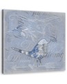 Canvas prints for children's room Blue bird Andrea Haase | FEEBY