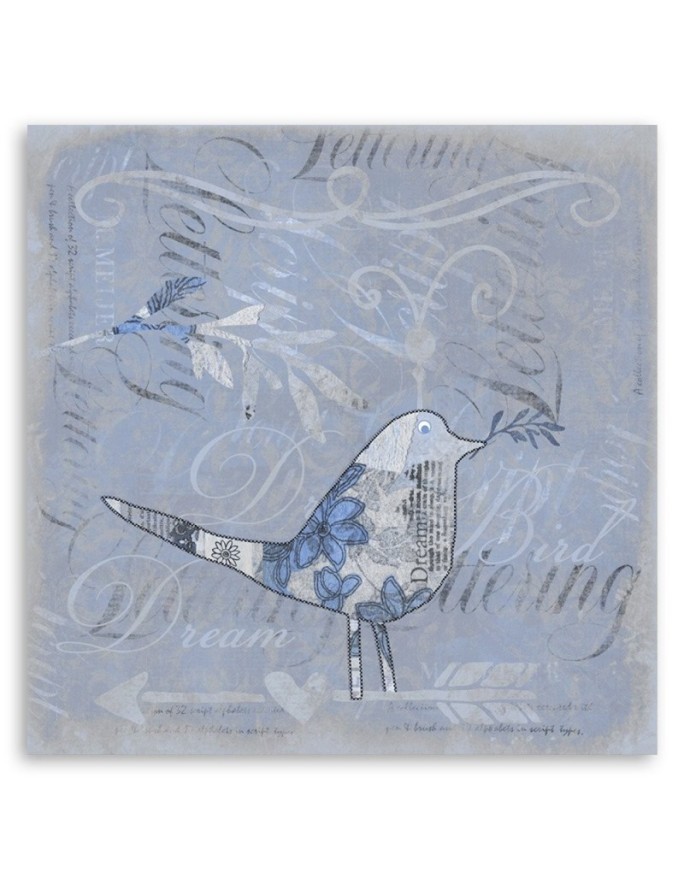 Canvas prints for children's room Blue bird Andrea Haase | FEEBY