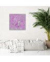 Canvas prints for girl's room Pink bird shabby chic Andrea Haase | FEEBY