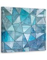 Canvas prints spa bathroom - Turquoise geometric patterns Andrea Haase | FEEBY