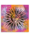 Canvas prints for living room, dining room wall Colourful sun Andrea Haase | FEEBY