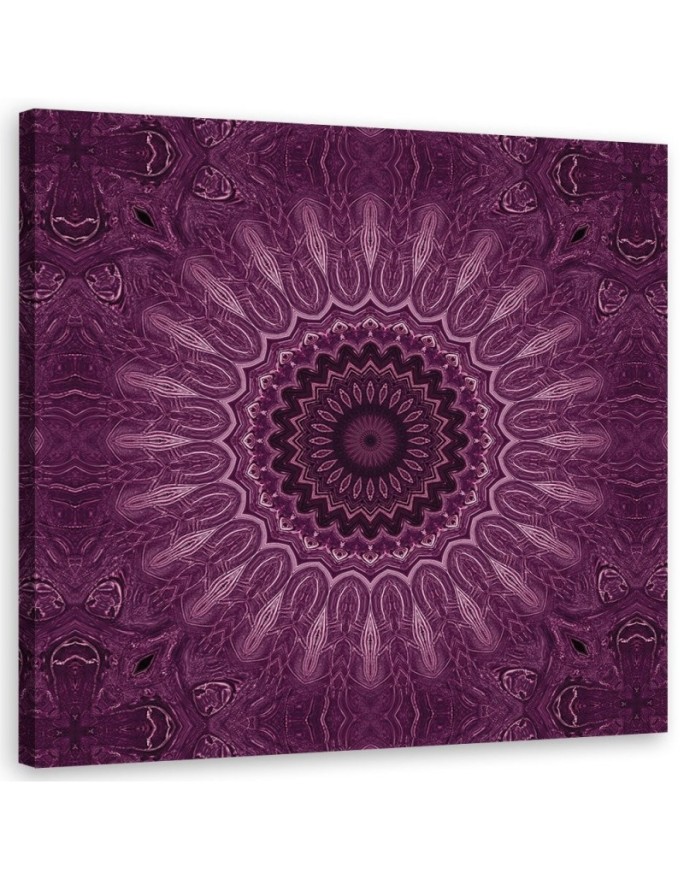 Canvas print Purple mandala...