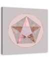 Canvas prints for spa living room Star in hexagon Andrea Haase | FEEBY