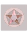 Canvas prints for spa living room Star in hexagon Andrea Haase | FEEBY