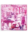 Youth Canvas painting Pink lettering collage Andrea Haase | FEEBY