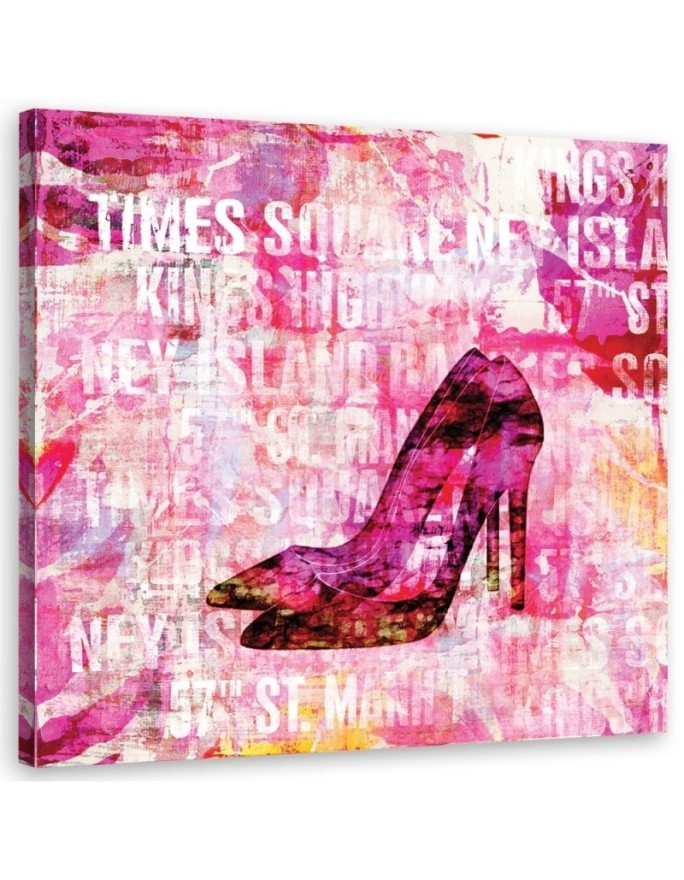Canvas prints modern - Heeled shoes abstract Andrea Haase | FEEBY