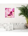Canvas prints modern - Heeled shoes abstract Andrea Haase | FEEBY