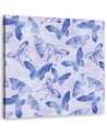 Canvas prints for spa, bathroom - Blue butterflies Andrea Haase | FEEBY