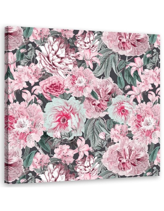 Canvas prints for the room - Peonies pink flowers Andrea Haase | FEEBY