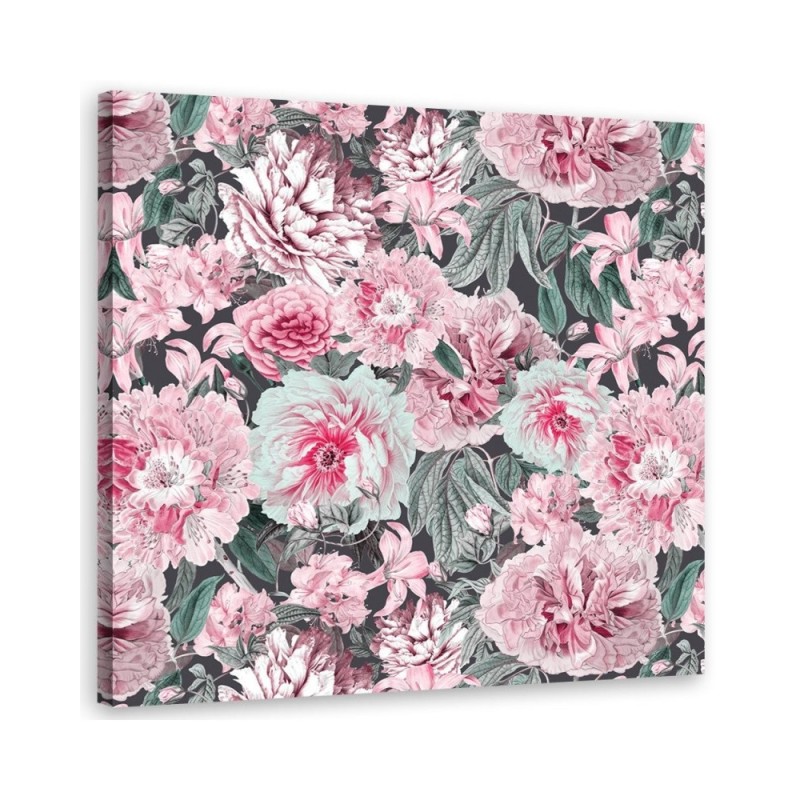 Canvas prints for the room - Peonies pink flowers Andrea Haase | FEEBY