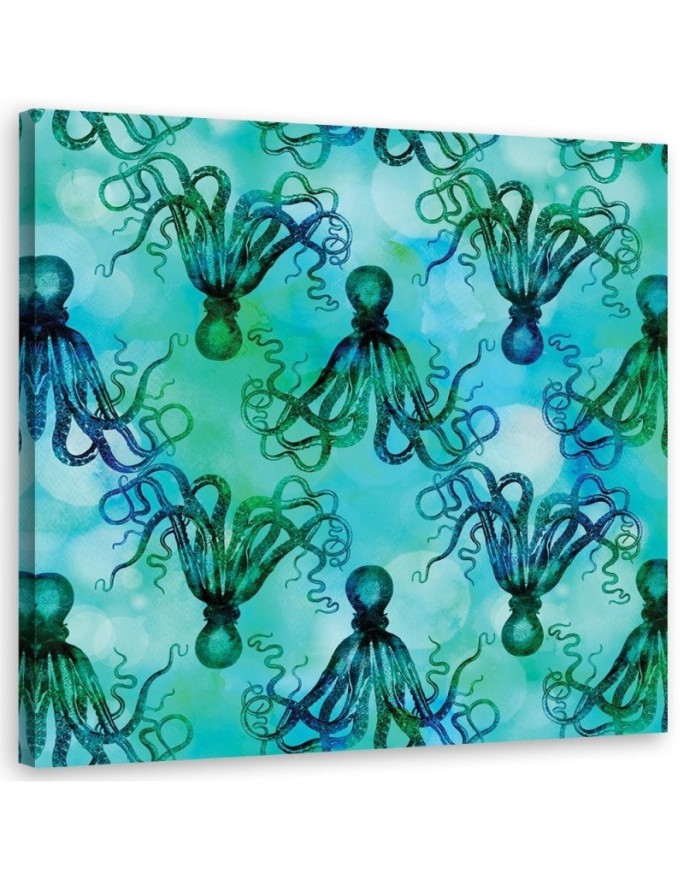 Canvas print Octopuses -...