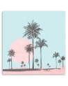 Digital wall art painting - Palm trees in the desert Andrea Haase | FEEBY