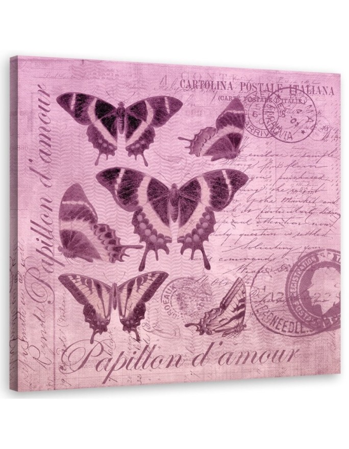Canvas print Butterflies on...