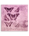 Canvas prints illustration - Butterflies on pink background Andrea Haase | FEEBY