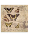 Canvas prints for living room - Butterflies on beige background Andrea Haase | FEEBY