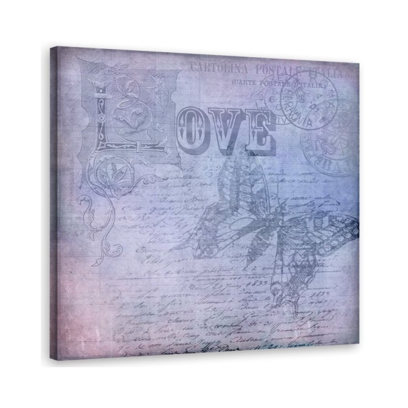 Canvas prints Love - for wall in shabby chic style Andrea Haase | FEEBY