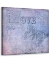 Canvas prints Love - for wall in shabby chic style Andrea Haase | FEEBY
