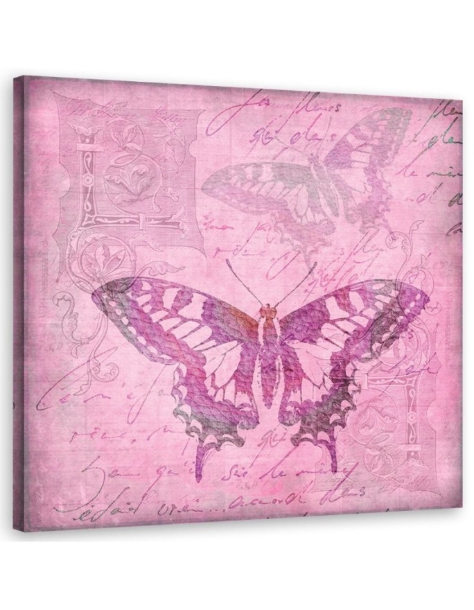 Canvas print Old pink...