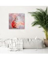 Orange cat - painting for children's room wall Andrea Haase | FEEBY