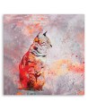 Orange cat - painting for children's room wall Andrea Haase | FEEBY