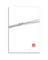 Decorative Canvas painting - Birds on a wire Péchane | FEEBY