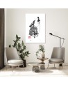 Canvas prints for youth room Howling wolf Péchane | FEEBY