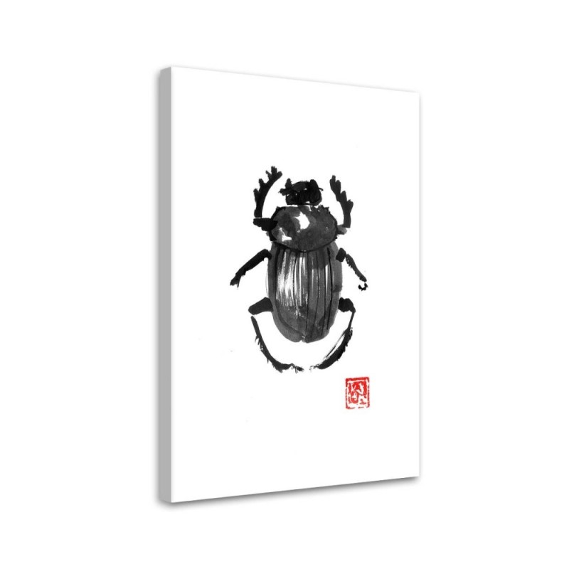 Printed wall art painting Beetle insects Péchane | FEEBY