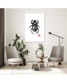Printed wall art painting Beetle insects Péchane | FEEBY