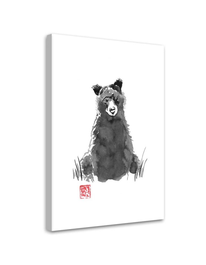 Canvas print Bear - Péchane