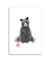 Modern Canvas painting for teen Bear Péchane | FEEBY