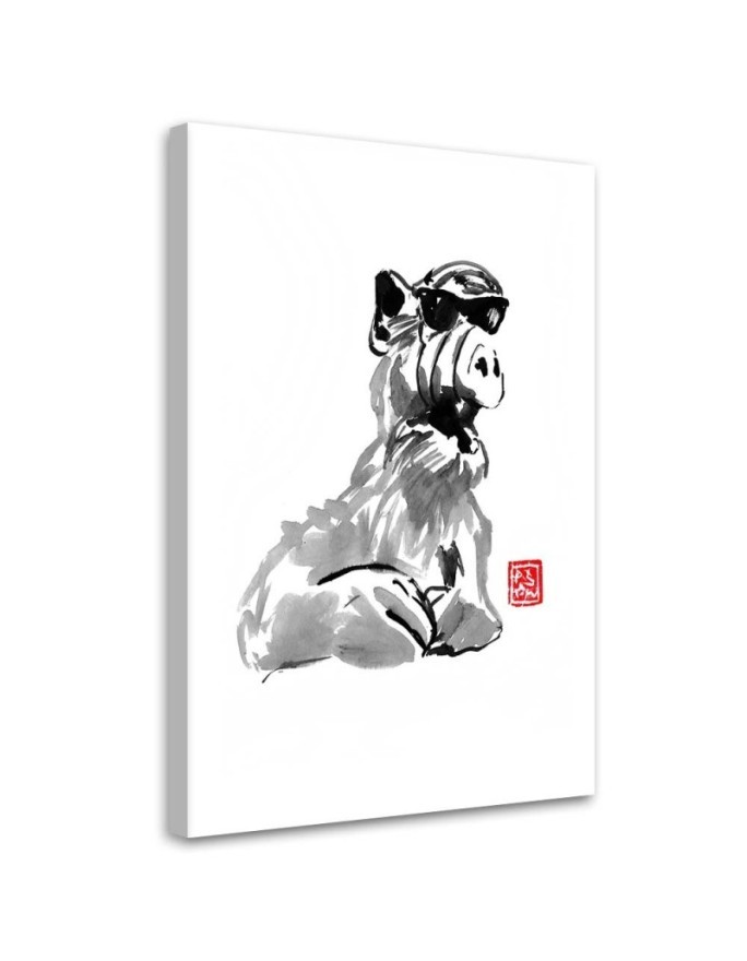 Picture on Canvas  for children's room - Alf with glasses Péchane | FEEBY