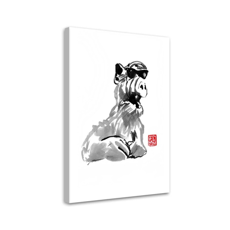 Picture on Canvas  for children's room - Alf with glasses Péchane | FEEBY