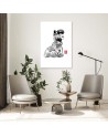 Picture on Canvas  for children's room - Alf with glasses Péchane | FEEBY