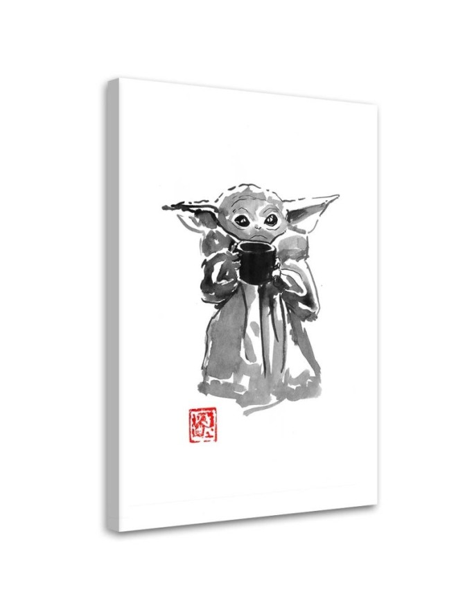 Canvas print Young Yoda -...