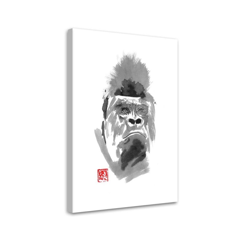 Canvas prints for youth room wall decoration - Gorilla Péchane | FEEBY