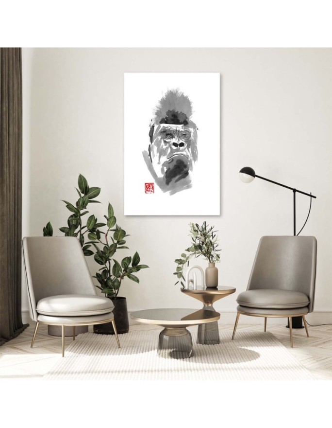 Canvas prints for youth room wall decoration - Gorilla Péchane | FEEBY