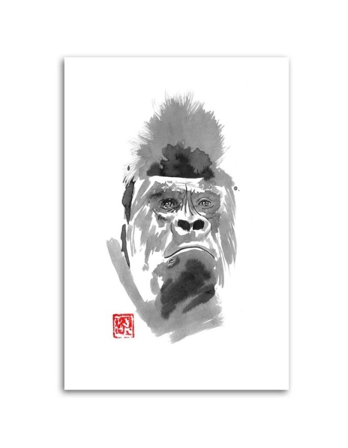 Canvas prints for youth room wall decoration - Gorilla Péchane | FEEBY