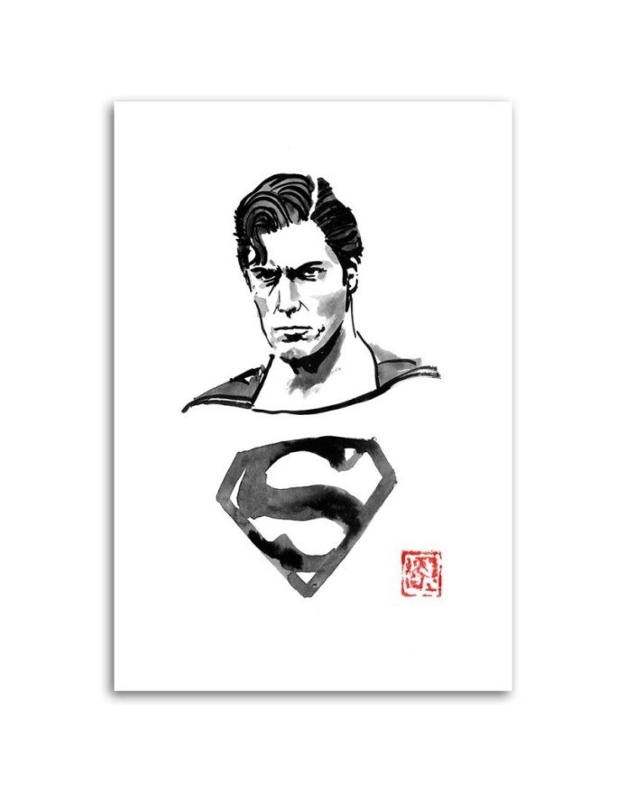 Picture on Canvas for office - Superman Péchane | FEEBY
