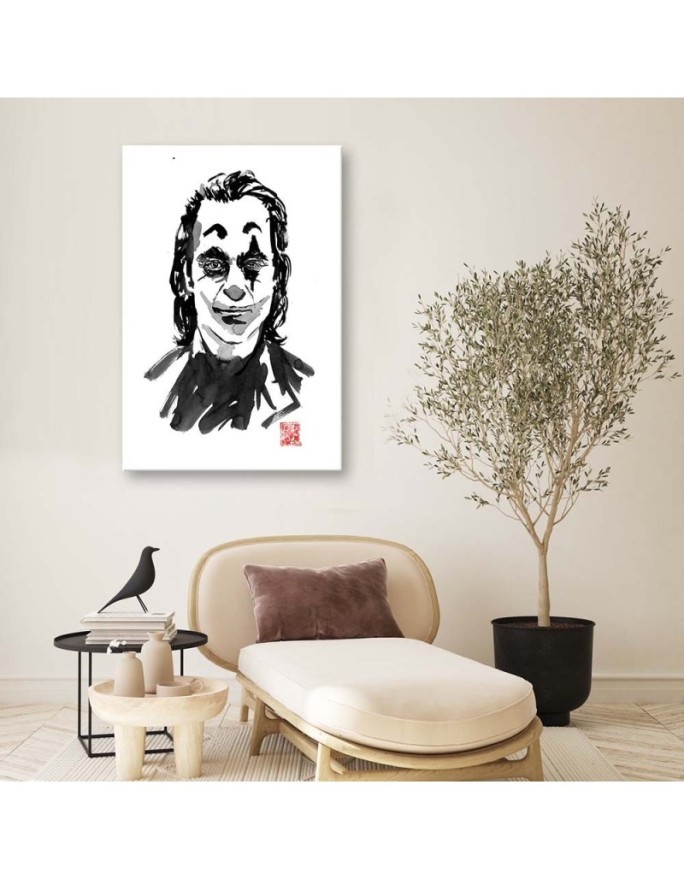 Joker - youth canvas painting Péchane | FEEBY