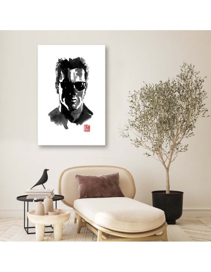 The Terminator - wall art painting for office, living room Péchane | FEEBY