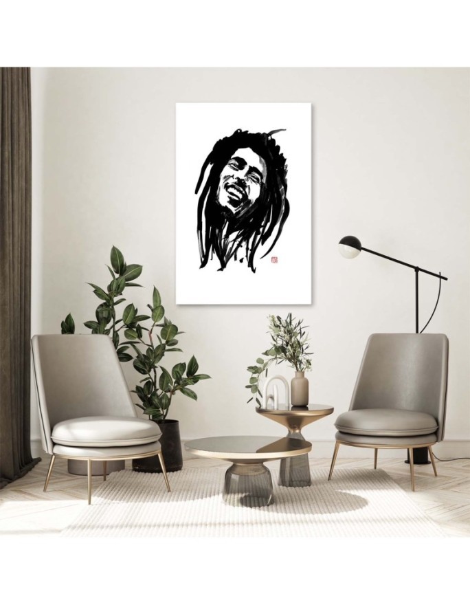Bob Marley - decorative Canvas painting for wall Péchane | FEEBY