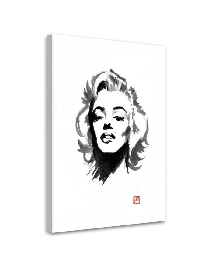 Marilyn Monroe - modern Canvas painting for living room, bedroom Péchane | FEEBY