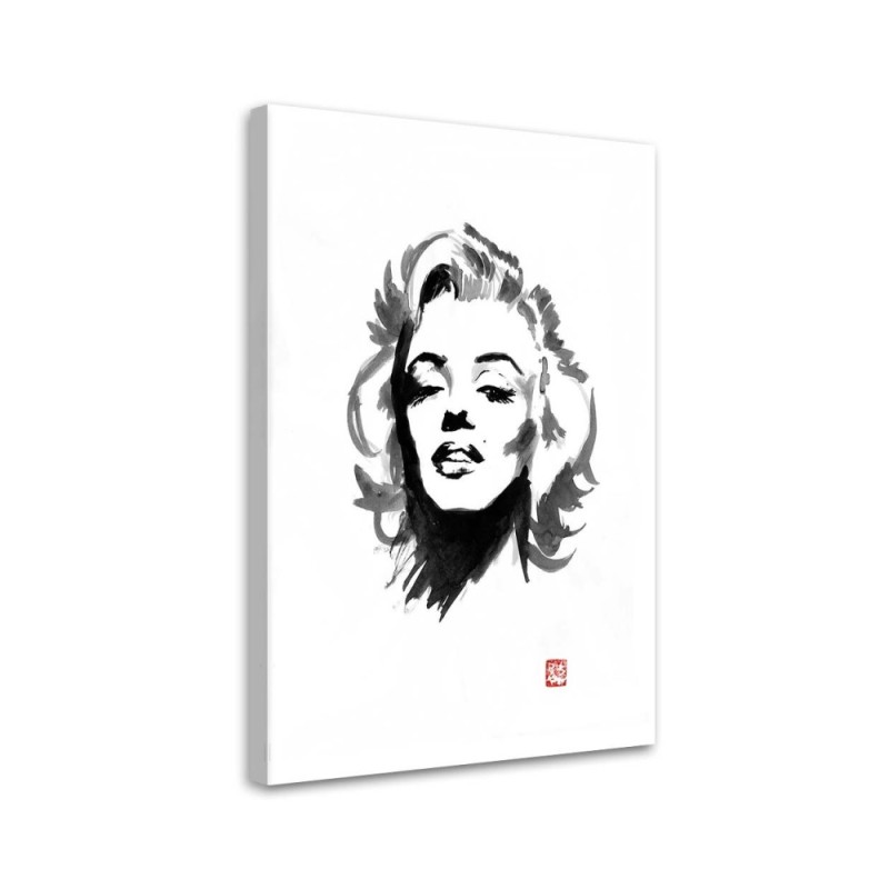 Marilyn Monroe - modern Canvas painting for living room, bedroom Péchane | FEEBY
