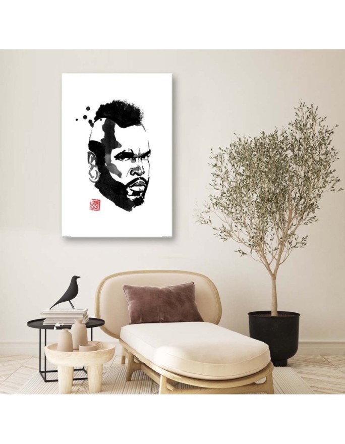 Illustration Canvas painting for wall - Mister T Péchane | FEEBY