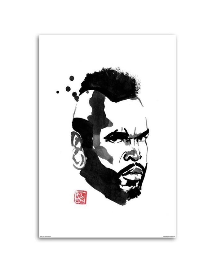 Illustration Canvas painting for wall - Mister T Péchane | FEEBY