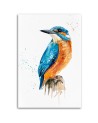 Printed painting on canvas - Kingfisher Dorota Martyńska | FEEBY