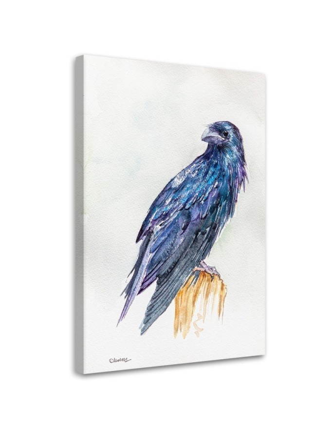 Illustration wall art painting - Bluebird Dorota Martynska | FEEBY
