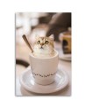 Picture for the kitchen - Cat Coffee Galina Bugaevskaya | FEEBY