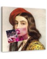 Canvas prints modern for living room - Women with lollipop Bekir Ceylan | FEEBY